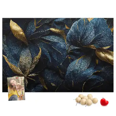 Decorative Floral Printed Cork Board