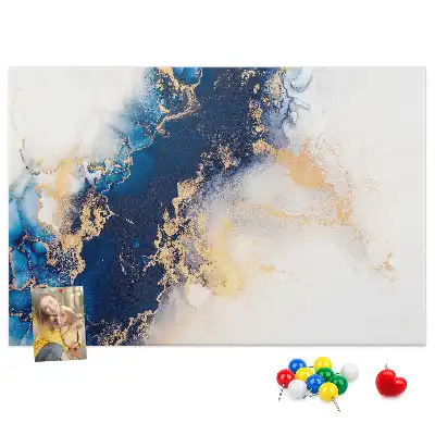 Printed Cork Board Marble pattern