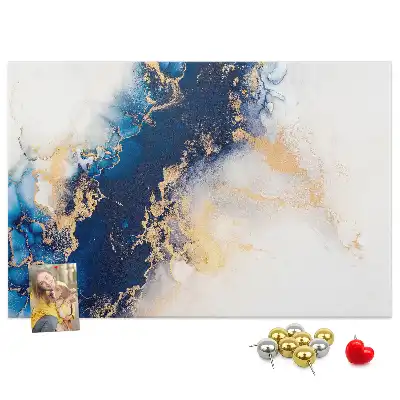 Marble Pattern Printed Cork Board