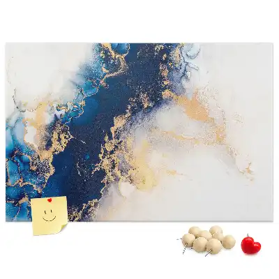 Marble Pattern Printed Cork Board