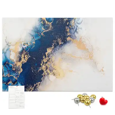 Marble Pattern Printed Cork Board