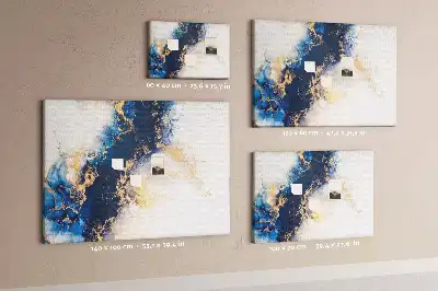 Marble Pattern Printed Cork Board