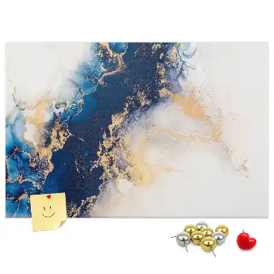 Marble Pattern Printed Cork Board