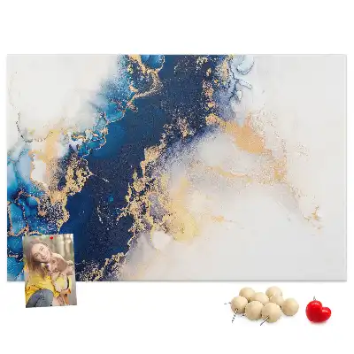 Printed Cork Board Marble pattern