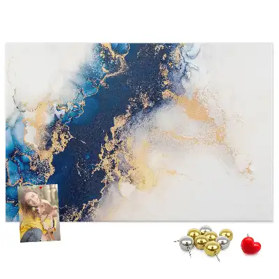 Printed Cork Board Marble pattern