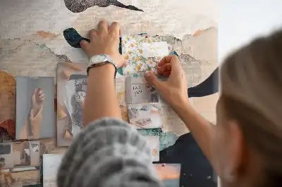 Printed Cork Board Landscape art