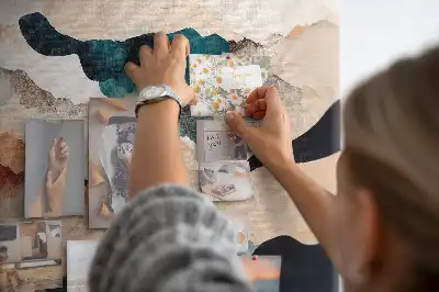 Printed Cork Board Landscape art