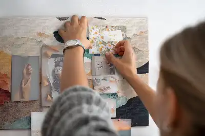 Printed Cork Board Landscape art