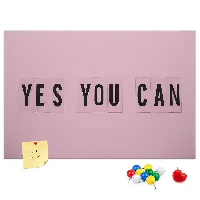Printed Cork Board Yes You Can