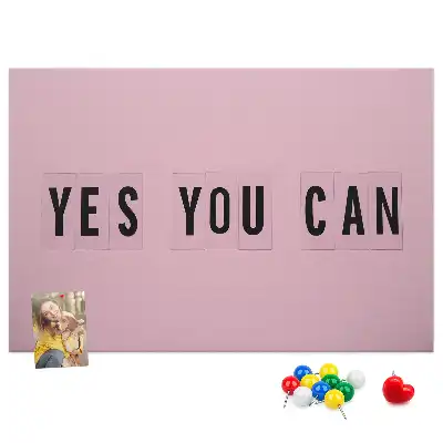 Printed Cork Board Yes You Can