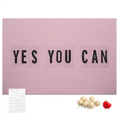 Printed Cork Board Yes You Can