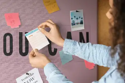 Yes You Can Printed Cork Board