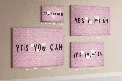 Printed Cork Board Yes You Can