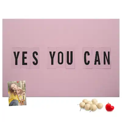Printed Cork Board Yes You Can