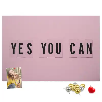 Printed Cork Board Yes You Can