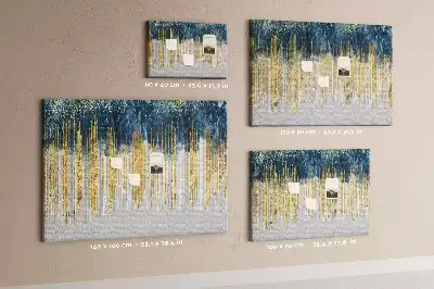 Printed decorative pattern cork memo board