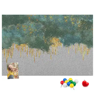 Decorative Pattern Cork Memo Board