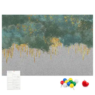 Decorative Pattern Cork Memo Board