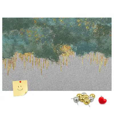 Decorative Pattern Cork Memo Board