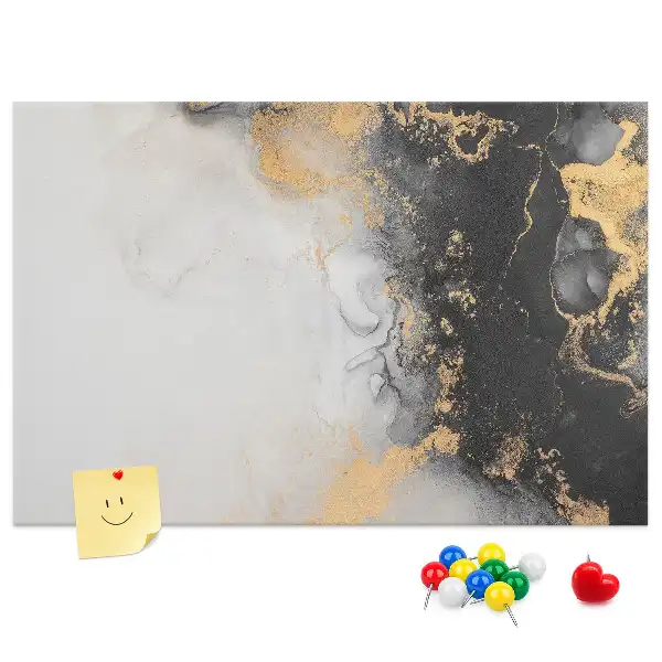 Printed Cork Board Marble art