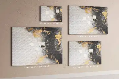 Marble Art Printed Cork Board