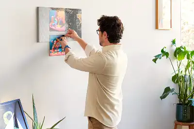 Printed Cork Board Marble art