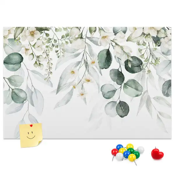 Plants and Nature Cork Memo Board