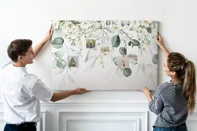 Plants and Nature Cork Memo Board
