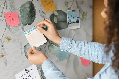 Plants and Nature Cork Memo Board