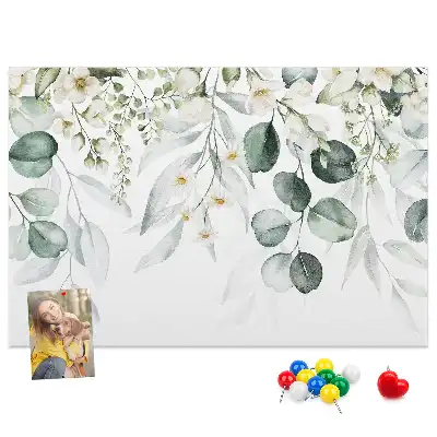 Plants and Nature Cork Memo Board
