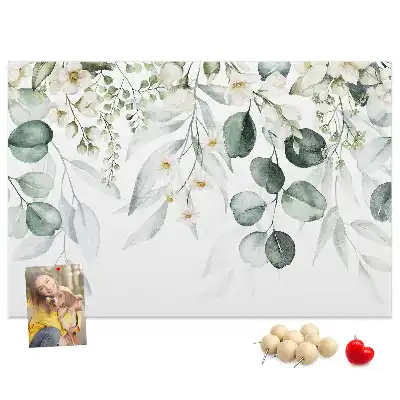 Plants and Nature Cork Memo Board