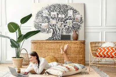 Printed Cork Board Large tree nature
