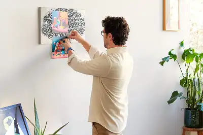 Printed Cork Board Large tree nature
