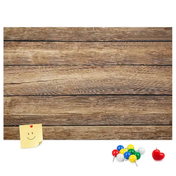 Printed Cork Memo Board Wooden boards
