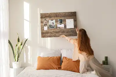 Printed Cork Memo Board Wooden boards