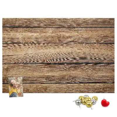 Printed Cork Memo Board Wooden boards