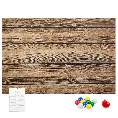 Printed Cork Memo Board Wooden boards