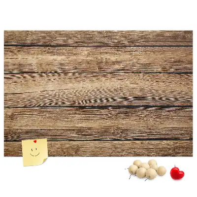 Printed Cork Memo Board Wooden boards