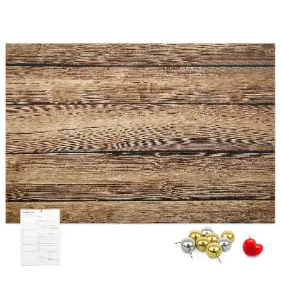 Printed Cork Memo Board Wooden boards