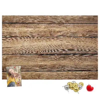 Printed Cork Memo Board Wooden boards