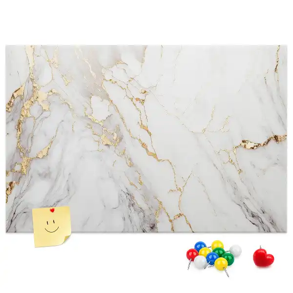 Printed Cork Board Decorative marble