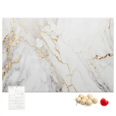 Printed Cork Board Decorative marble