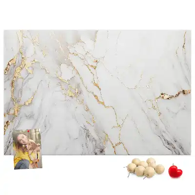 Printed Cork Board Decorative marble