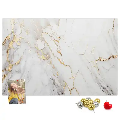 Printed Cork Board Decorative marble