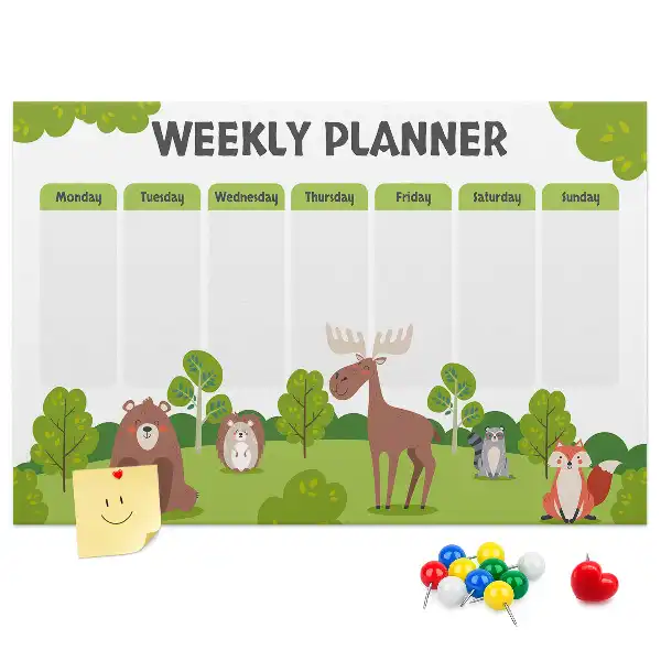 Printed Cork Memo Board Lesson plan