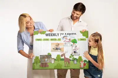 Printed Cork Memo Board Lesson plan