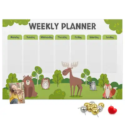 Printed Cork Memo Board Lesson plan