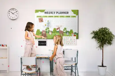 Printed Cork Memo Board Lesson plan