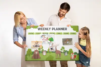 Printed Cork Memo Board Lesson plan