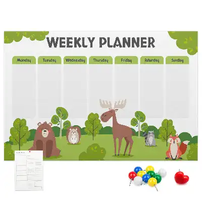 Printed Cork Memo Board Lesson plan